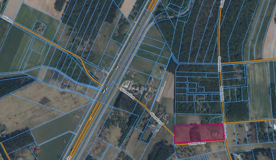 Działka inwestycyjna 15 100 m² w Gąbie (gm. Mszczonów) – Projekt osiedla i aktywne pozwolenie na budowę w Polsce