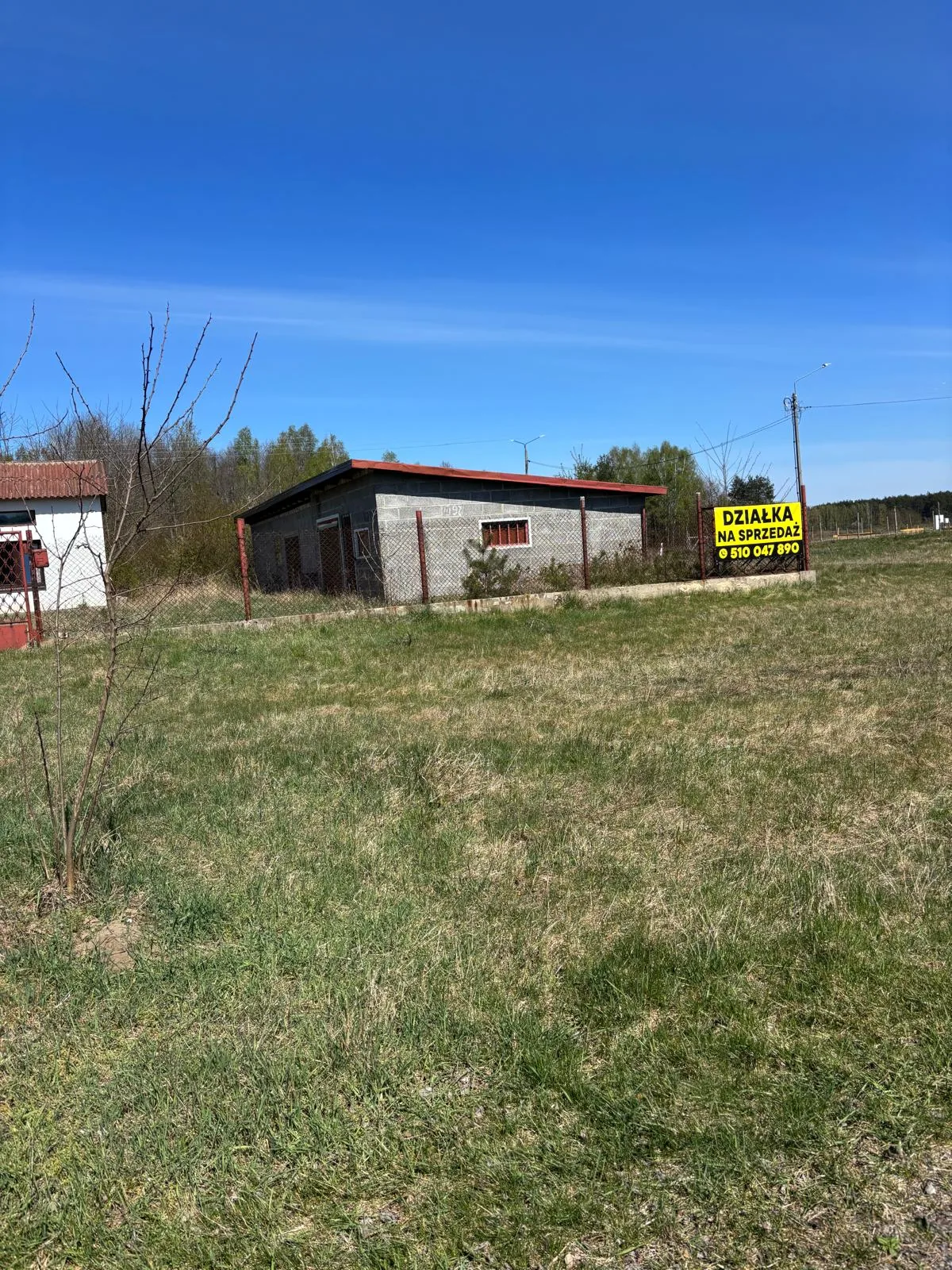 Działka inwestycyjna 15 100 m² w Gąbie (gm. Mszczonów) – Projekt osiedla i aktywne pozwolenie na budowę w Polsce