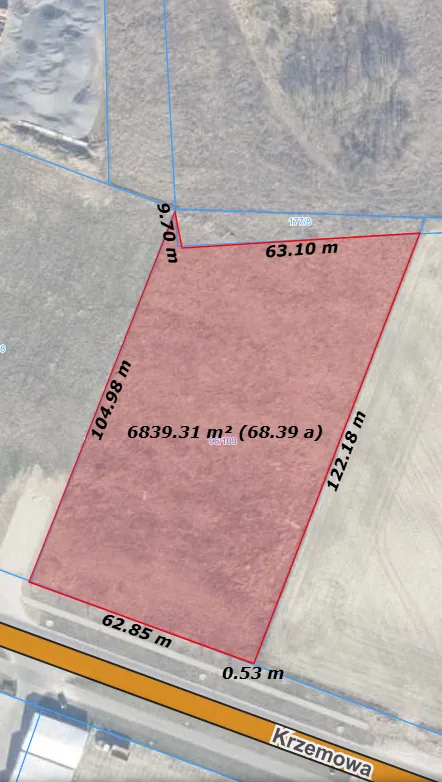 Działka inwestycyjna 7 287 m² z koncepcją hali 2 440 m² – Stargard, zachodniopomorskie (Park Przemysłowy) w Polsce