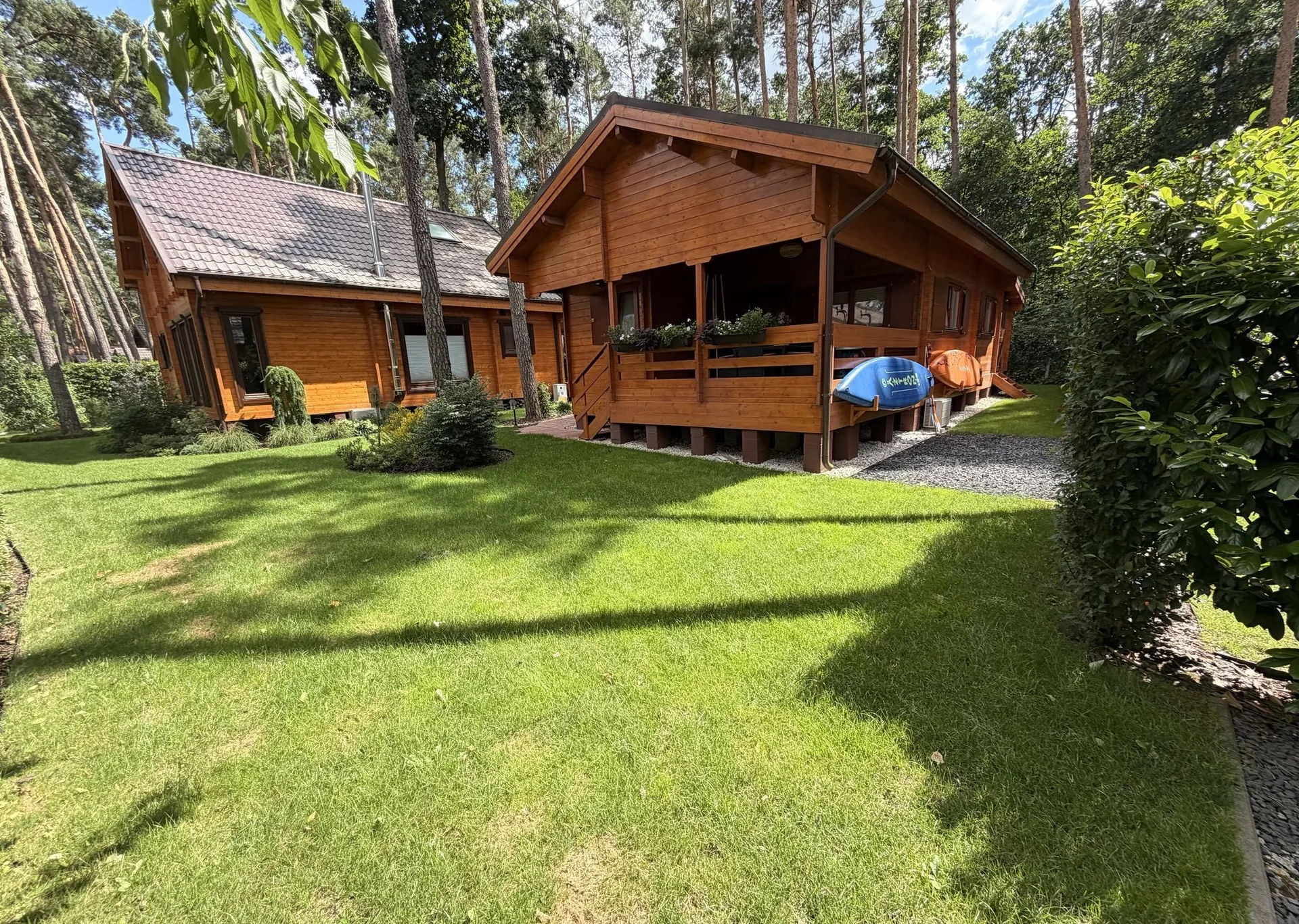 Lubuskie | Całoroczny Dom Drewniany na Sprzedaż | 77 m² nad Jeziorem – Niesulice w Polsce — zdjęcie 1 z 19